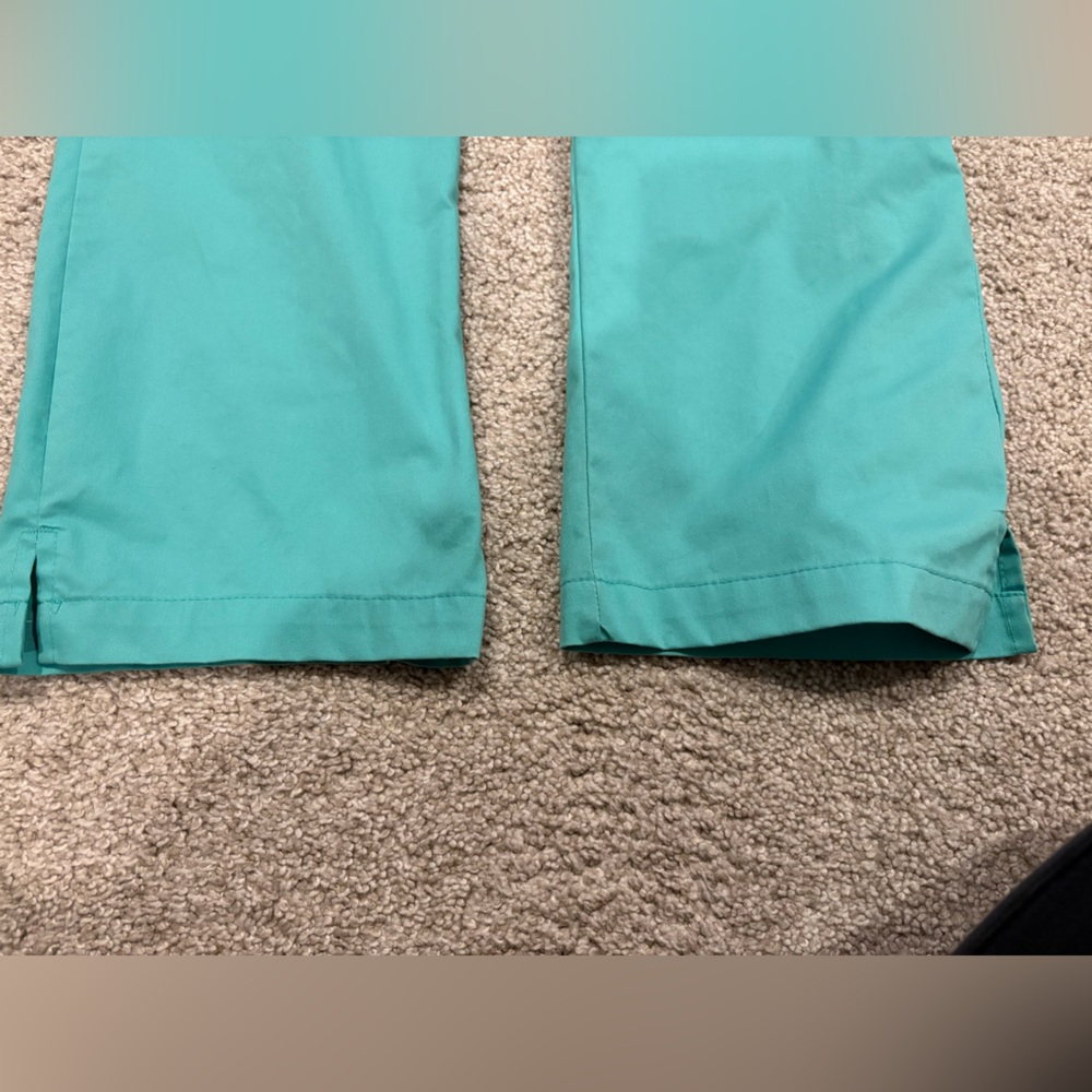 Teal Women's Pants Uniform Scrub Bottom Pants - Picture 7 of 11